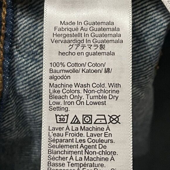 MADEWELL Relaxed Mid-Length Denim Jean Shorts Size 24 NWT Raw Hem Casual - Picture 10 of 13